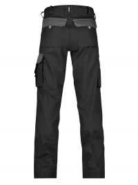 Dassy mens work pants Boston with knee padded pockets two-tone